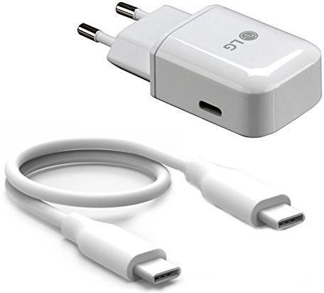 Laan kiespijn geur ᐅ • Oplader LG USB-C 3.0 Ampere - Origineel - Wit | Eenvoudig bij  GSMBatterij.nl