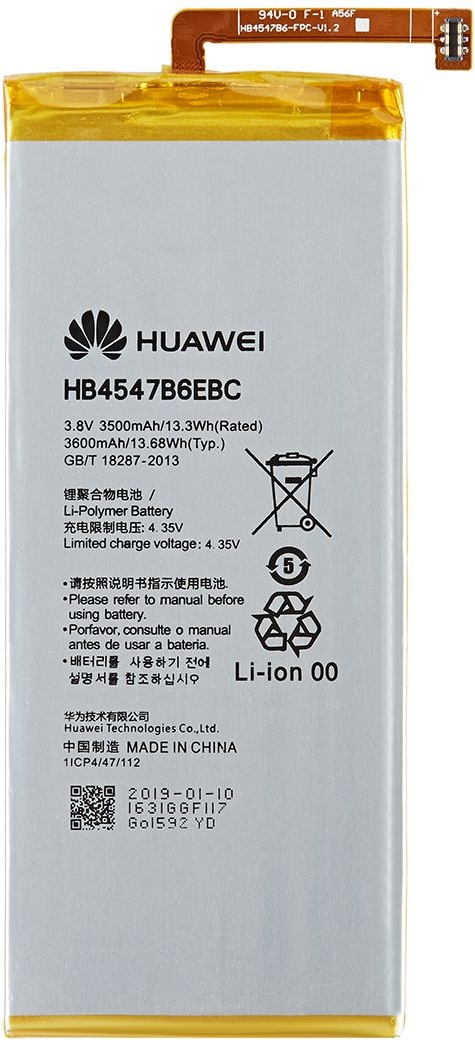 in plaats daarvan Scheermes wijs Huawei Honor 6 Plus Batterij origineel HB4547B6EBC - GSMBatterij.nl