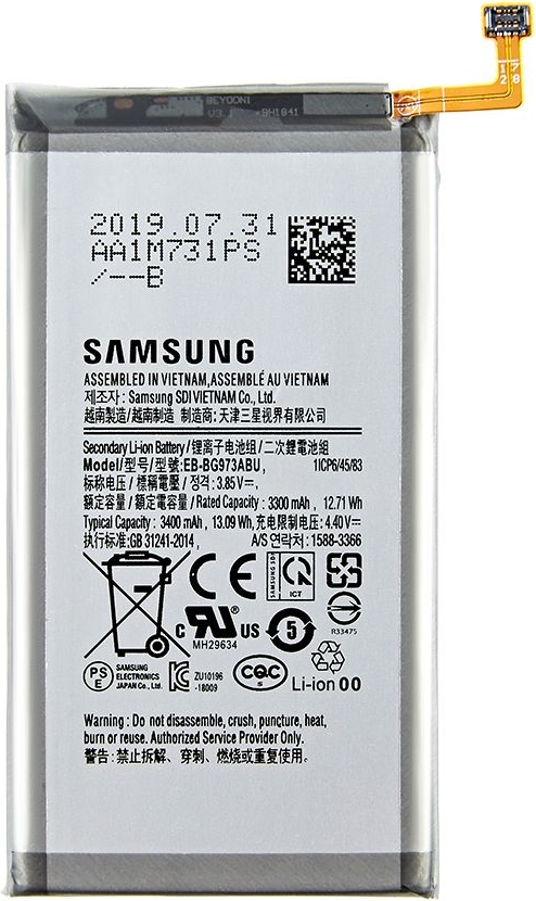 privaat Alfabetische volgorde chatten ᐅ • Samsung Galaxy S10 Batterij origineel EB-BG973ABU | Eenvoudig bij  GSMBatterij.nl
