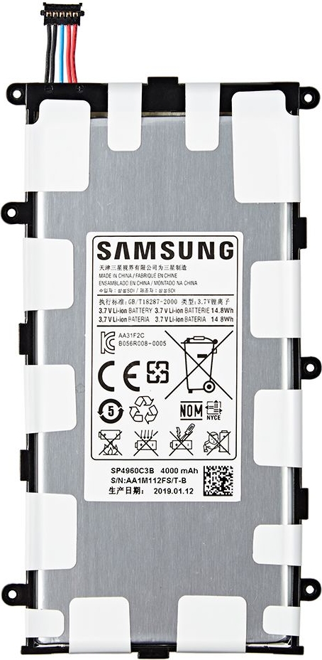 ᐅ • Samsung Tab 2 7.0 Batterij origineel SP4960C3B | Eenvoudig bij GSMBatterij.nl
