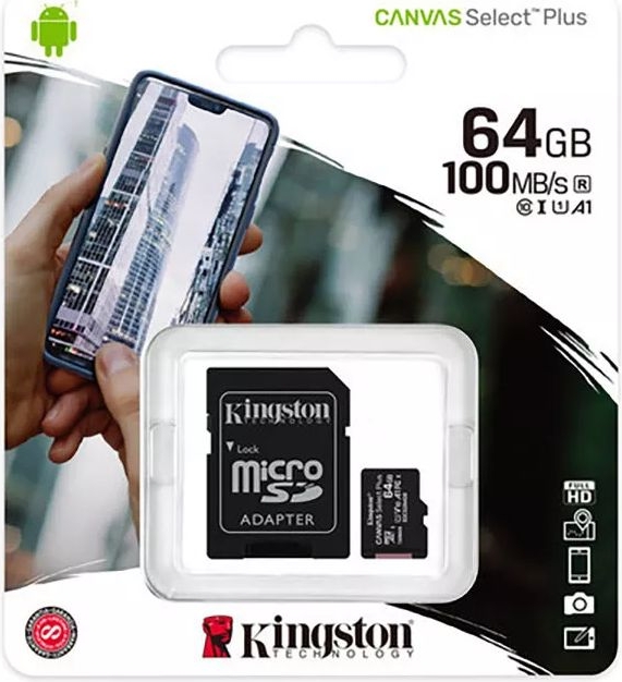 Contract attent Modderig ᐅ • SD Kaart 64GB Kingston - 10 | Eenvoudig bij GSMBatterij.nl