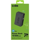 SBS Multipoort Powerbank - Fast charge - 10.000 mAh